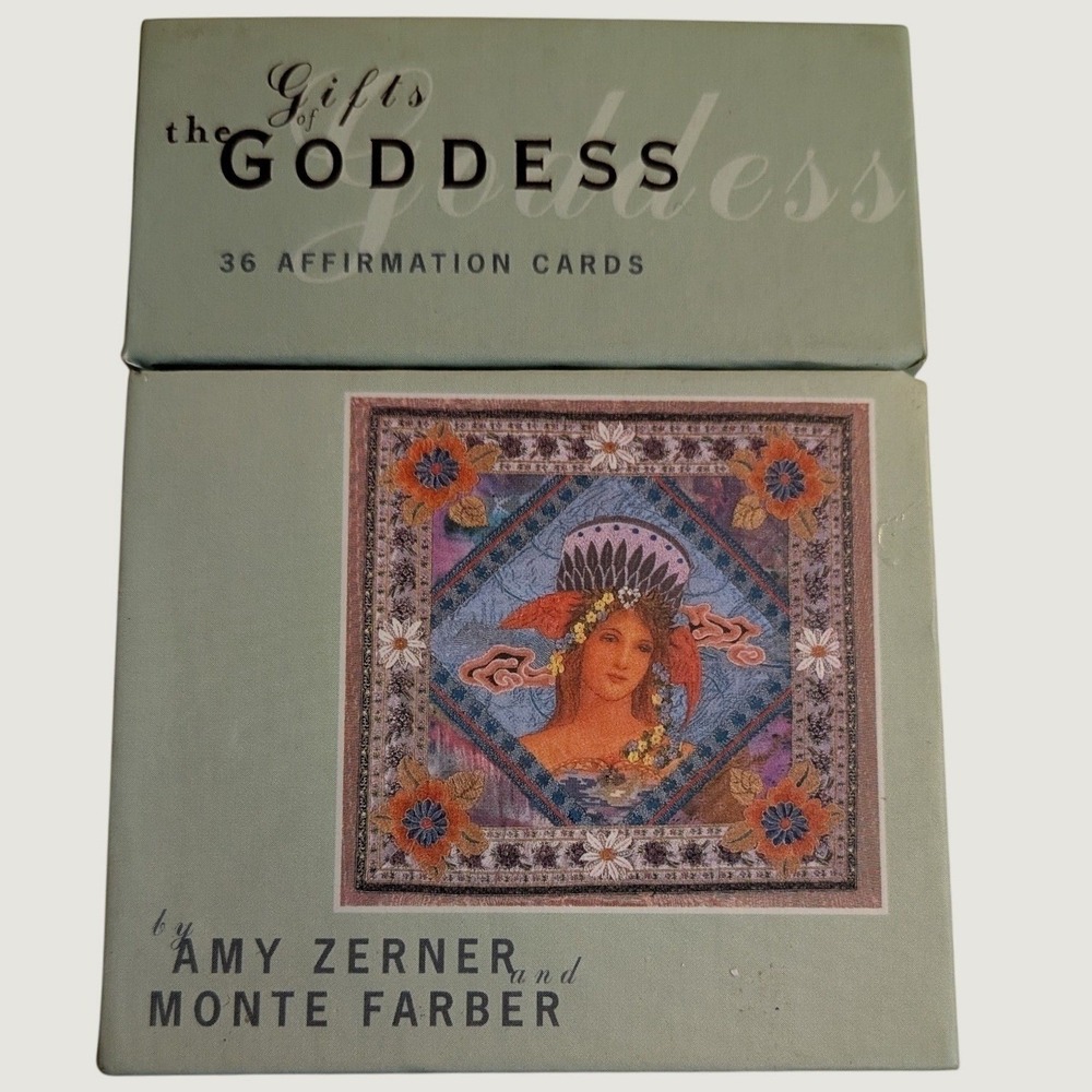 Gifts of the Goddess 36 Affirmation Cards Amy Zerner Monte Farber Chronicle Book